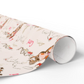 Urban Cowgirl Wrapping Paper | Personalizable Satin Gift Wrap