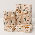 Cowboy Bucking Bronco Wrapping Paper – Personalizable