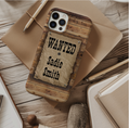 Urban Cowgirl “Wanted Poster” Phone Case | Personalizable