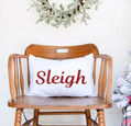 “Sleigh” Lumbar Pillow | Luxe Lodge Collection