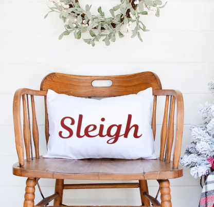 “Sleigh” Lumbar Pillow | Luxe Lodge Collection