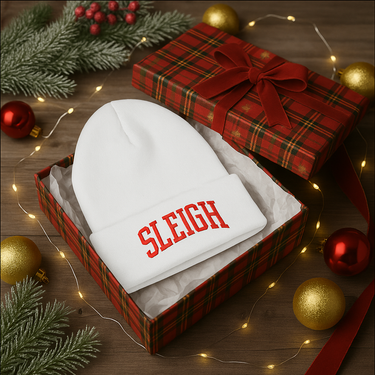 SLEIGH Embroidered Beanie | 5 Colors