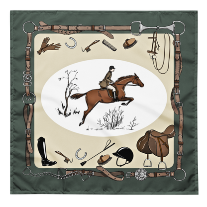 Modern Equestrian Scarf | Multifunctional Lightweight Scarf | 3 Sizes